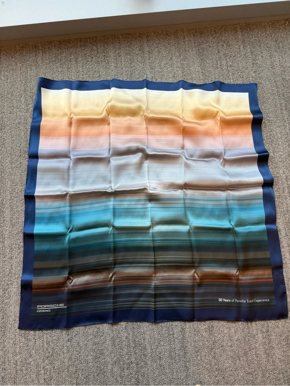 Porsche Experience Silk Scarf